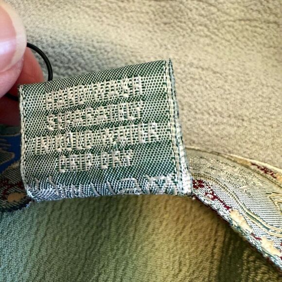 Vintage Hand Painted Papy Boez Midi Dress Sz S/M 90’s, Cottagecore - Picture 8 of 12